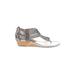 Donald J Pliner Sandals: Silver Shoes - Women's Size 11