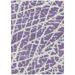 Addison Rugs Chantille ACN501 Purple 8 x 10 Indoor Outdoor Area Rug Easy Clean Machine Washable Non Shedding Bedroom Living Room Dining Room Kitchen Patio Rug