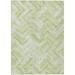 Addison Rugs Chantille ACN630 Green 8 x 10 Indoor Outdoor Area Rug Easy Clean Machine Washable Non Shedding Bedroom Living Room Dining Room Kitchen Patio Rug