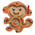 Jianshyue Kids Magnetic Maze Toys Kids Wooden Game Toy Wooden Intellectual Puzzle BoardY2208255033