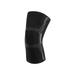 Unisex Elastic Nylon keep warm Fitness Compression Ankle socks Arthritis Relief Knee Pad Knee Support BLACK&WHITE S