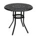 32*32*29 Outdoor Cast Aluminum Round Dining Table