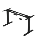 Adrinfly Electric Stand up Desk Frame - ErGear Height Adjustable Table Legs Sit Stand Desk Frame Up to Ergonomic Standing Desk Base Workstation Frame Only