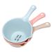 3 Pcs Thicken Plastic Water Ladle Bathing Bailer Water Dipper Spoon for Home Restaurant Kitchen Fruits Vegetable Washing (Random Color)