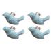 Replacement Knob Handle Ceramic Bird Knobs Vintage Decor Furniture Clothes Dressers for Bedroom Dresserdresser Single Hole Closet Modern Drawer Shoebox Child Bride