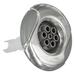 Hot Tub Compatible with Marquis Spas Jet 7-Port Stainless/Gray 3 1/4 Inch MRQ320-6746
