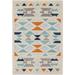 Rugs.com Aruba Outdoor Collection Rug â€“ 2 x 3 Gray Low-Pile Rug Perfect For Any Outdoor Space Entryways Kitchens Breakfast Nooks Accent Pieces