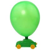 Balloon Powered LaunchCar Balloon Air Inflator Hand Push Mini Plas Air Power Balloon Racer Vehicle Car Toy For Kids Gift Play for Kids Big Children 3-5 Boys Toddler Memory Wooden Stress