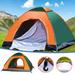 Oneshit Camping Tent 2 Person Automatic Quadrangle Tent With Easy Setup 1 Door And 1 Skylight Camping & Hiking Clearance