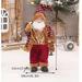 1pc 12 Standing Santa Claus Ornament Santa Claus Figurines Christmas Santa Collection Christmas Decoration Holiday Party Home Decor Window Decor Christmas Decor Aesthetic Room Decor Art Supplies Home