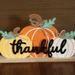 1pc Halloween Pumpkin Ornament Home Theme Decoration Scene Layout Atmosphere Props New Thanksgiving Harvest Festival Wooden Ornaments Party Pumpkin Decoration