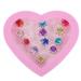 Rings for Jewelry Finger Girls Crystal Adjustable Kids Cartoon Clothing Baby Miss 12 Pcs