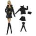 Fashion fur Clothings Set for Barbie Blyth 1/6 30cm MH CD FR SD Kurhn BJD Doll Clothes Toy Gift for Girl light green