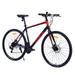 21-Speed Hybrid Bike with Disc Brakes - 35.71 - Ride the city streets in style with top-notch disc brakes!
