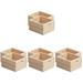 Chic Decor Photo Props for Photoshoot Simulation Blue Mini Baskets Crafts Kid Toy Room Wooden Child 8 Pcs