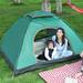 Lmueinov Camping Tent 2 Person Automatic Quadrangle Tent With Easy Setup 1 Door And 1 Skylight inflatable tent camping tents