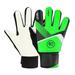 1Pair Kids Soccer Football Goalkeeper Gloves Youth Sizes Tight FittingLatex Portable Anti-Slip Wearable Thin Section Children Sports Soccer Gloves (Green 6)
