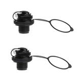 kanaroous 2pack/lot Kayak Air Valve Easy To And Carry Sturdy And Durable PVC Air Pump Inflatable Kayak Valve