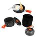 Camping Gear Cookware Kit Outdoor Kettle Teapot Suite Travel