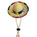 Pet Straw Hat Dog Cap Straw Cowboy Hat Cute Pet Hat Lace Dog Hat Mini Sombrero Straw Hat Cat Headgear Mini Hat Adjustable Pet Woven Hat Dog Hats Pet Dog Beach Hat