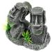 Aquarium Decoration Resin Moai Craft Aquarium Moai Decor Resin Moai Decoration