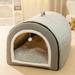 Dog Kennel Winter Warm Dog House Removable Dog Bed Pet Sleeping Supplies Dog Bed House 2 Ways To Use Indoor Dog House For Cats And Small Dogs