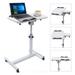 Over Bed Table Mobile Rolling Laptop Stand Computer Bedside Table Adjustable New