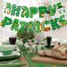 Sueyeuwdi St Patricks Day Decorations Decor Stpatrick S Day Irish Flag String Clovers Flag Party Decoration House Decoration Patrick S Day Decorations 22*20*1.2cm St Patricks Day Accessories