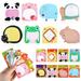 sixwipe 32 Pcs 640 Sheets Cute Sticky Notes Cartoon Sticky Notes Animals Shape Sticky Notes Self-Stick Memo Pads for Students Home Office Roommates Tab Supplies