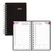 Brownline 2022 DuraFlex Daily/Monthly .. Planner Appointment Book 12 .. Months January to December .. Twin-Wire Binding 8 x .. 5 Black (CB634V.BLK-22)