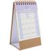 2024 Mini Desk Calendar Standing Flip Dayplanner Office for Paint Brushes Decorating Note Pad Decorations Pocket Calendars