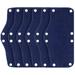 6PCS Hard Hat Sweatband Cotton Hard Hat Liner Reusable hardhat sweatbands(Blue)