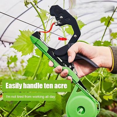 Plant Tying Machine For Grapes, Raspberries, Tomatoes, Vining Vegetables And Flower Planting