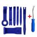 Blue 8 Pieces Car Trim Removal Tool Car Trim Removal Tool Trim Remover Fastener Door Panel Removal Tool