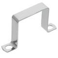 5 Pack Square Hose Clamp Stainless Steel Pipe Clamp Stability Stairs Railing Hanger Pipe Supports U Shaped Bracket