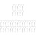 Wind Chime Hook Chimes Hangers Display Hooks Stainless Steel Crystals Decor Metal Basket Ordinary 40 Pcs