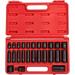 3325 3/8-Inch Drive SAE Master Impact Socket Set. Standard/Deep 6-Point Cr-Mo 5/16-Inch - 1-Inch 25-Piece