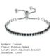 tennis bracelet crystal zirconia bracelet shiny diamond silver for women wife mom girl friend birthday present