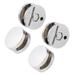 4 Pcs Mirror Buckle Mirrors Mirror Mount Clips Mirror Stand Mirror Hanging Hardwares Mirror Brackets Mirror Clips