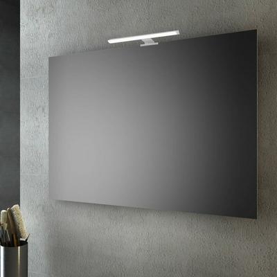 rahmenloser Badspiegel 120x70 cm mit LED Spiegel ohne Licht