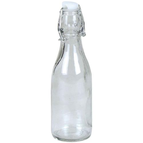 Drahtbügelflasche 0,25 Liter Glasflasche Bügelflaschen Bügelverschluss - Buri