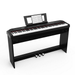 Danolapsi Digital Piano Full Size 88-Key Weighted Hammer Action Digital Piano Portable Electric Keyboard Piano for Beginner/Adults with Pedal Power Supply And Built in Speakers