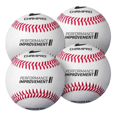 Champro 7.5" Training Baseball - Pack of 4