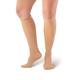 Pebble UK Microfibre Opaque Support Knee Highs [Style P209] Sand M Long
