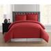 Everyday Duvet Set by Truly Soft in Red (Size FL/QUE)