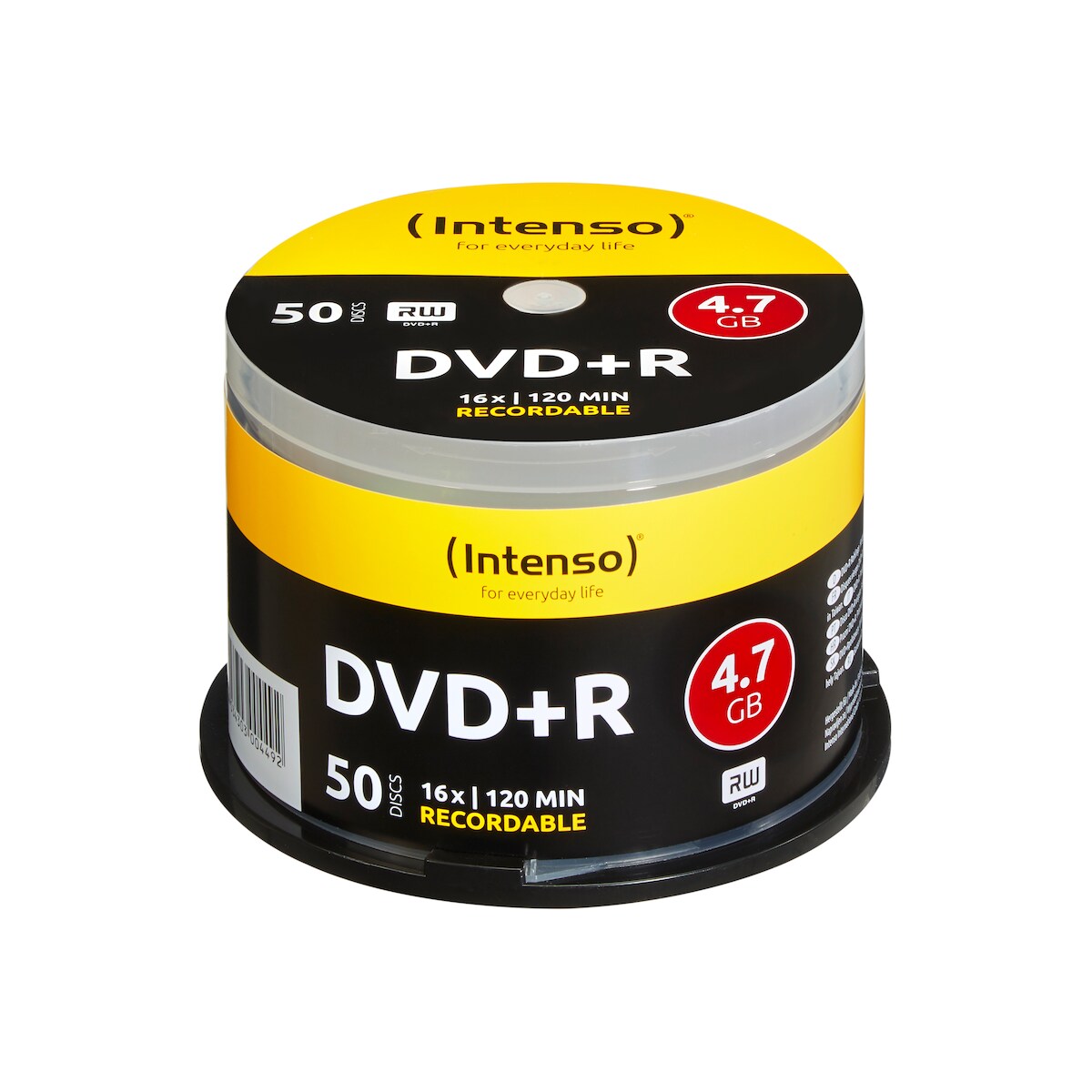 Intenso 4111155 DVD-Rohling 4,7 GB DVD+R 50 Stück(e) Image