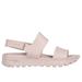Skechers Women's Foamies: Arch Fit Footsteps - Day Dream Sandals | Size 6.0 | Blush Pink | Synthetic | Vegan | Machine Washable