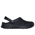 Skechers Men's Foamies: GO WALK 7 - Ambition Shoes | Size 7.0 | Black | Synthetic | Machine Washable