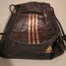 Adidas Bags | Adidas Draw String Bag | Color: Black/Gray | Size: Os