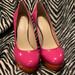 Nine West Shoes | Fuchsia, Orange, Purple Platform Heels | Color: Pink/Purple | Size: 10